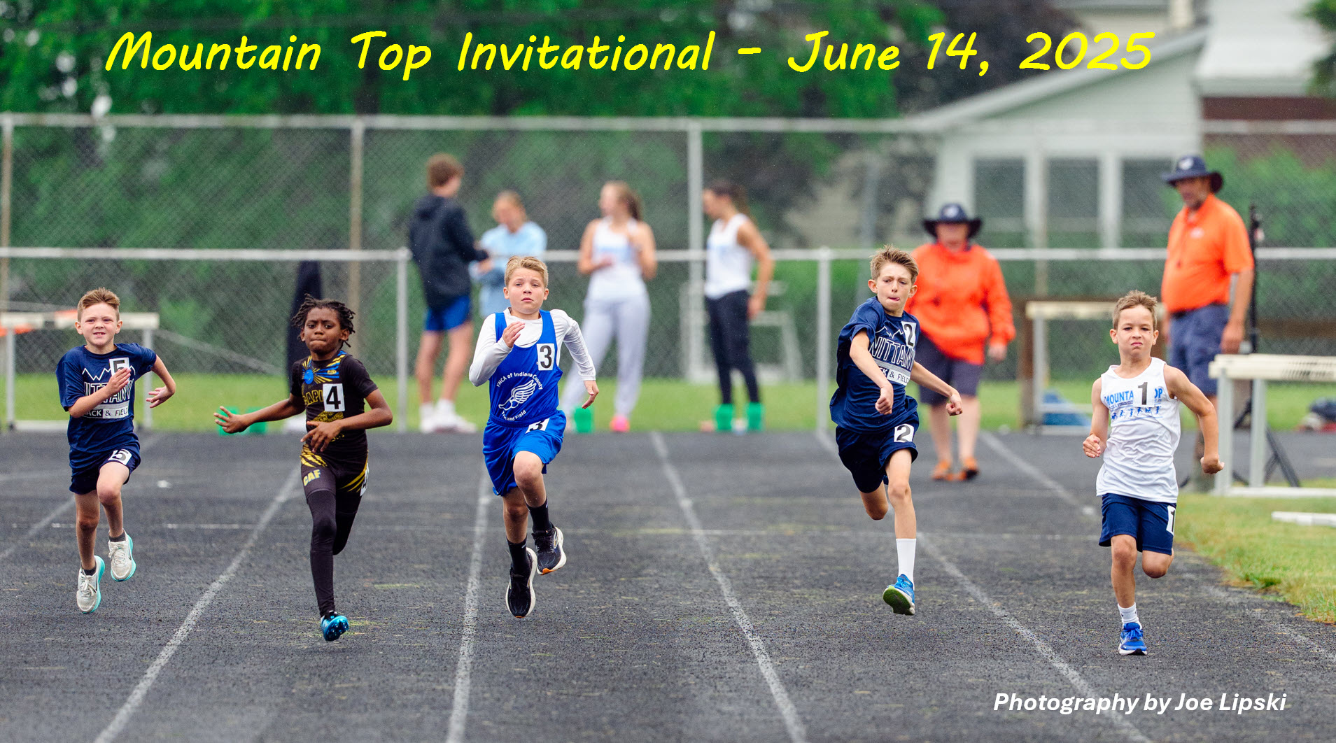 athletes
                  competing in the Mountain Top meet